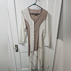 Vintage Wings Dress That Ties In Back. Tag Says Large But Fits Like A Medium.